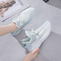 Soft and lightweight coconut shoes for women, breathable and odor-resistant mesh sneakers for summer, versatile for students, work, running, and casual sports