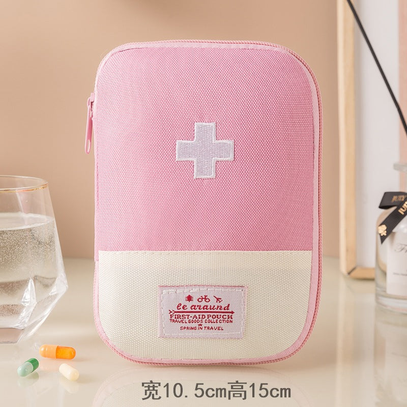 Portable First Aid Kit Cross Drug Storage Bag Travel Business Travel Medical Kit Large Capacity Medical Emergency Kit
