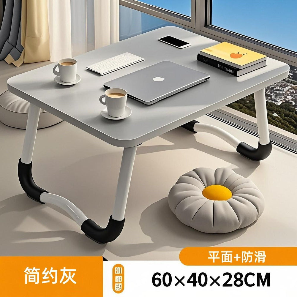 Bedside desk folding small table student dormitory writing desk dorm room essential laptop table assembly-free