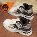 High-top men's shoes winternew arrivalfleece-linedheattech cold-resistant cotton shoes leather men's outdoor non-slipwaterproofworkwear boots