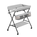 Diaper changing table - portable, multifunctional, foldable baby care station for newborns - bathing, diaper changing, and massage