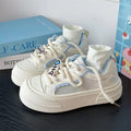 Thick sole ugly cute transparent white shoes women 205summernew arrivalchicniche stylek-style holiday style big toe shoes