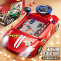 Children's early education story racing adventure game console with multifunctional steering wheel - simulated driving toy for boys