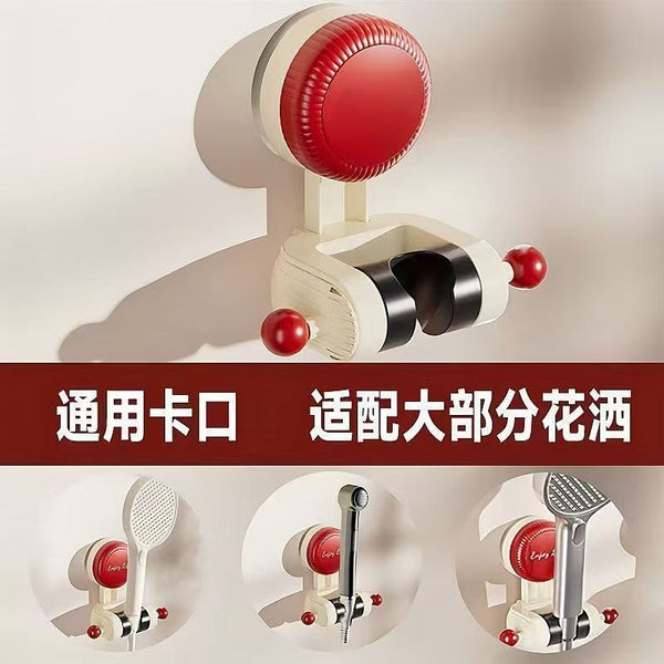 New shower bracket Suction cup toilet No punching No sticking Mobile Internet celebrities No glue bath special bracket