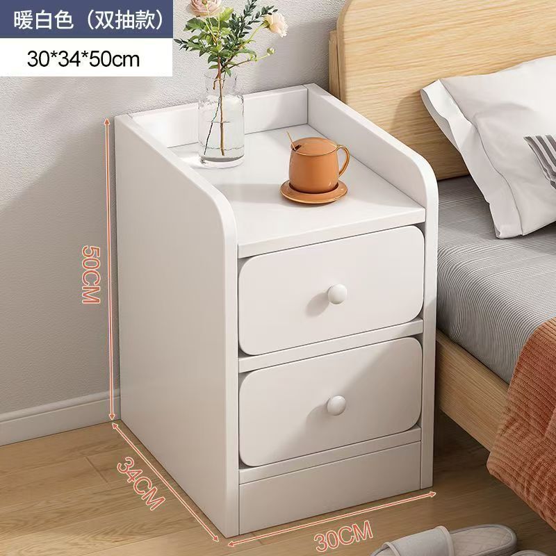Cream style floor lamp with drawer small apartment for home bedroom bedside table all-in-onefrench storage popular atmosphere lamp