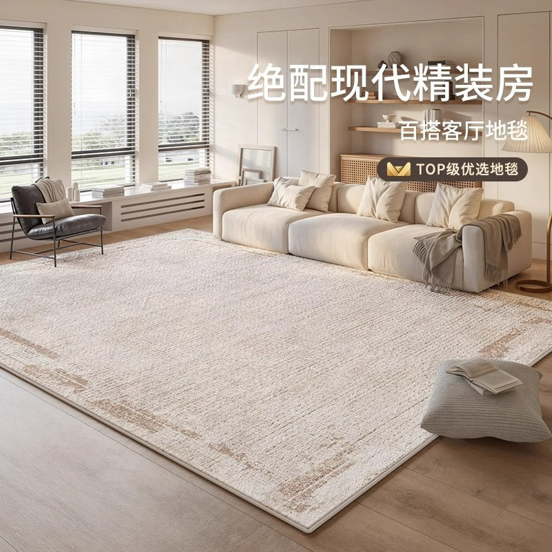 Distributed carpet living room new arrival no-wash and wipeable accessible luxuryclassy waterproof and stain-resistant floor mat modern casual bedside blanket