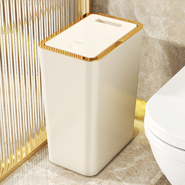 Trash can large household bathroom hand press with lid deodorant kitchen living room bedroom waterproof Nordic wind Internet celebrity