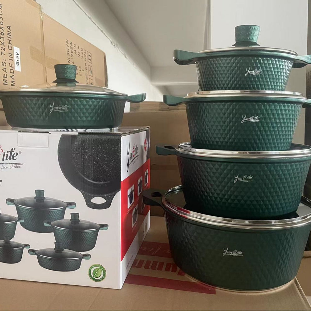 10pcs suit soup pot rongfa