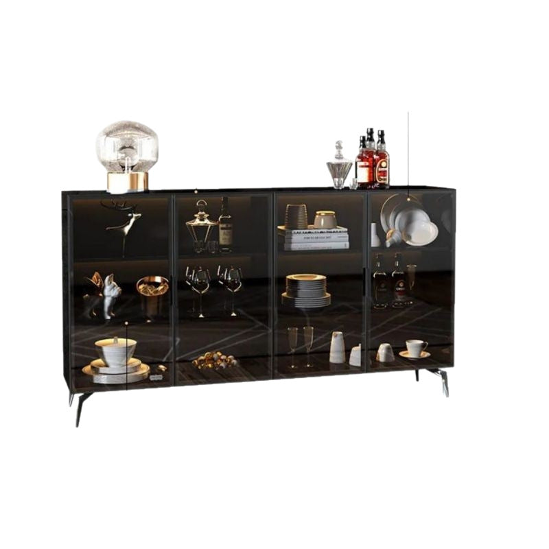 Rock slab sideboard all-in-one wall-mounted accessible luxuryclassycasual wine cabinet kitchen cupboard tea cabinet for home storage cabinet