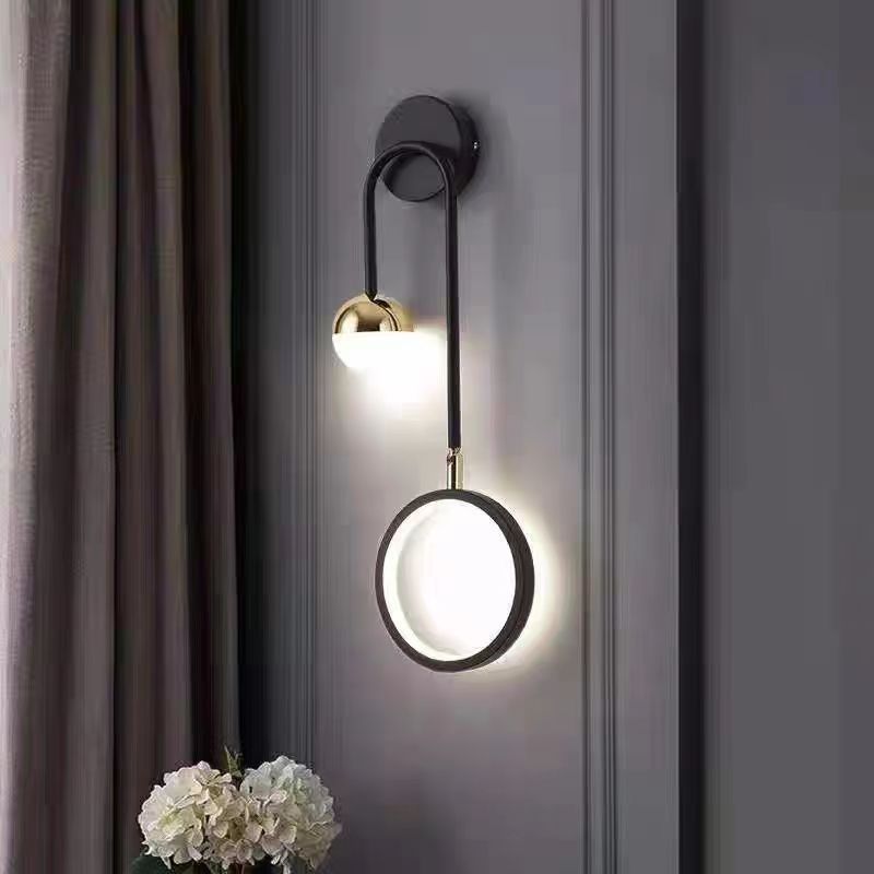 New arrival modern casual master bedroom wall lamp wall bedside creative fashion scandinavianaccessible luxurypopular corridor background wall