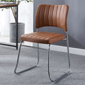Comfortable stackable training chair - ideal for game rooms, mahjong tables, backrest, conference training, and office use
