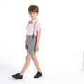Export boyssuit summer dress new arrival kids kids wear spring and summer boys handsome baby clothes trendy