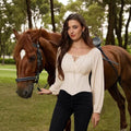 corset tops women's elastic collar artsy revivalshirt one shoulder tops women