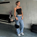 hot-selling basic sexy backless tank top - new spring/summer collection - spicy girl slim fit sleeveless top