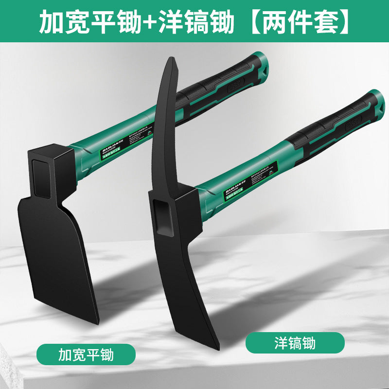 Small pickaxe multi-functional outdoor portable pickaxe, claw pickaxe, pickaxe, ax, hoe, special hoe for digging tree roots and digging grass