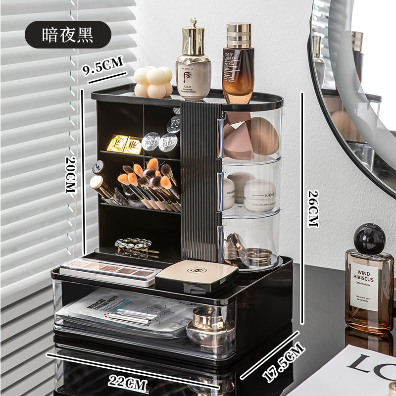 Cosmetics Storage Box Household Dresser Drawer Desktop Storage Cabinet Lipstick Skin Care Products Multifunctional Shelf