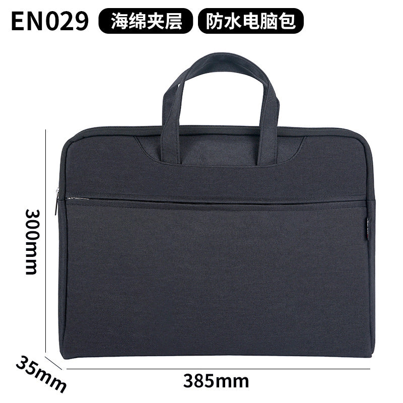 File bag a4 portable storage bag office bag classic simple cloth document data storage bag business bag