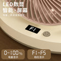 mini electric fan - high-velocity usb rechargeable desktop fan for office, dorm, and home use - circulation fan