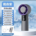 2025 cross-border new product: handheld bladeless cooling fan with semiconductor cooling, ice pack function, and high-speed turbine