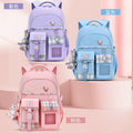 New lightweight school backpack for elementary school students - perfect for girls in grades 1-6. designed for children's spinal protection and reduced burden