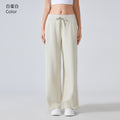 Fall and winterloose sports sweatpants for women easiest for matchwork clothingloose pantshigh waistslimming lookheattechstraight-legcasual pantsdaw134