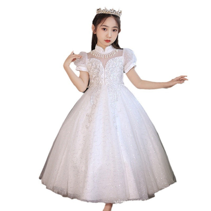 wholesale of high-end girls' formal dresses, unique and stylish children's princess dresses, flower girl dresses for weddings, birthday parties, and piano recitals