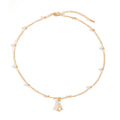 Christmas necklace wholesale: cross-border hot seller - fashionable enamel snowflake bell christmas tree pendant, simple and versatile necklace