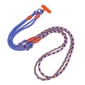 K-style detachable cross-body halter wrist three-purpose mobile phone lanyard woven patchwork strong anti-lost rope cartoon pendant