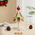 Christmas tree silicone insulation mat, a tree creative coaster, anti-scalding, foldable placemat, for home pot holder, daily use ornaments