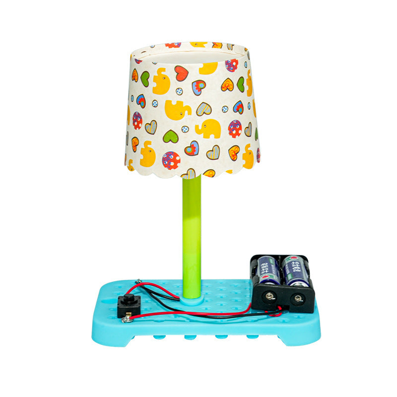 Small desk lamp, technology small production, handmade DIY student children's science experiment teaching toy material package recommendation