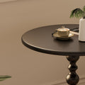 Accessible luxury sofa side table retro corner table iron bedside storage balcony small round table living room for home small coffee table