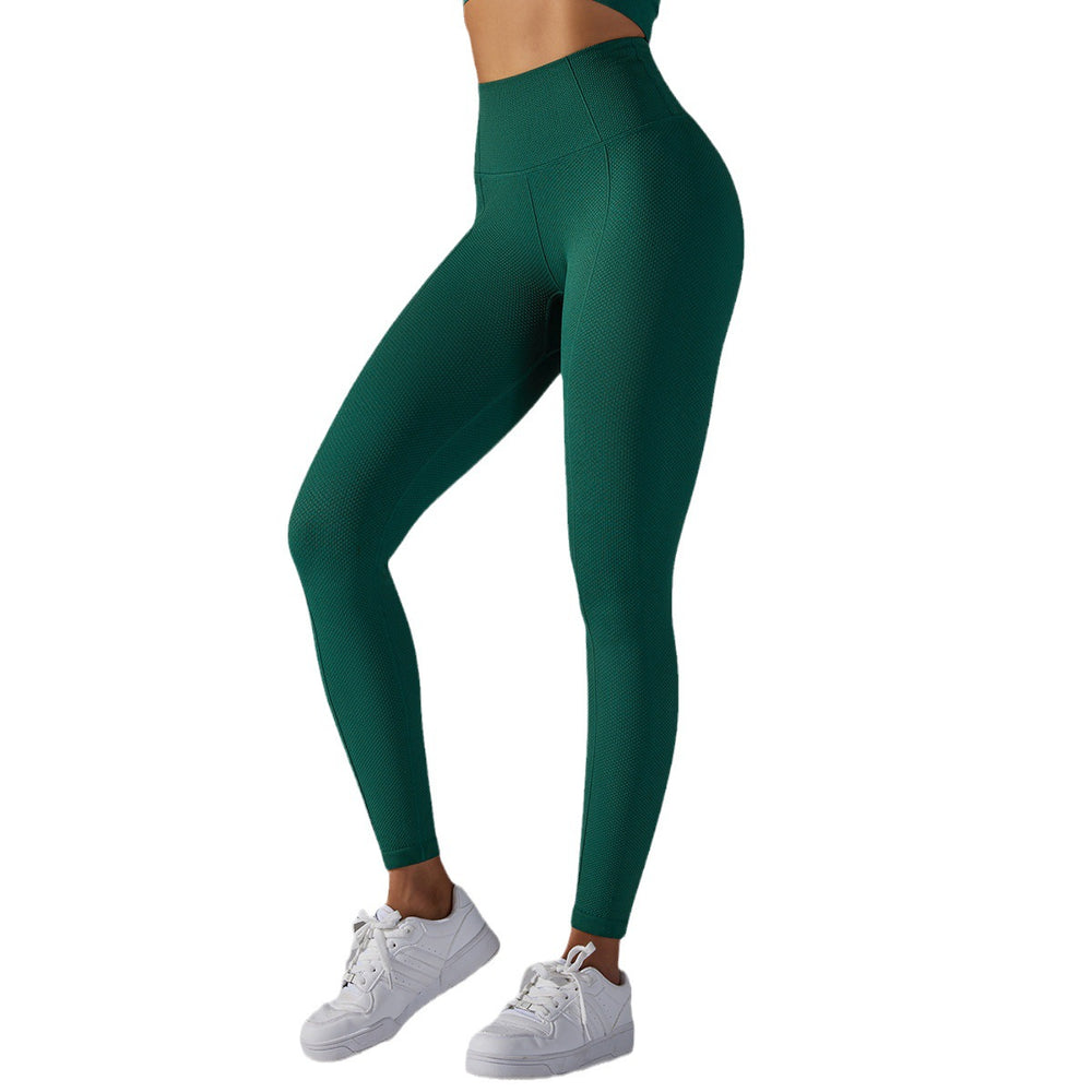 European and american new multi-panel seamless yoga pants - high waist, tummy control, butt lift, compression leggings - breathable workout running fitness pants