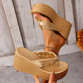 summer new arrivals: plus-size platform slides for women (sizes 36-43). wholesale available. dropshipping to , , and other platforms