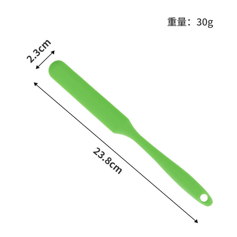 hot-selling integrated silicone spatula, cream mixing baking spatula, cake demoulding baking knife, high temperature resistant for home