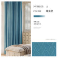 Wheat velvet fabric - 11 lake blue