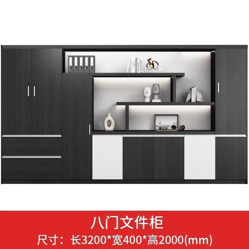 Filing cabinet office background cabinet bookcase storage office wooden modern file cabinet with lock