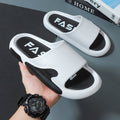 New men's summer slippers: trendy, thick-soled, "cloud-like" comfort for indoor, bath, and outdoor wear - 2024 collection