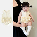 Infant & toddler cute & sweet romper - baby girl princess dress, crawling suit, bodysuit, cake skirt, harem pants, and outfit