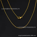 Minimalist thin round snake chain necklace women's bohemian casual charm necklace jewelry diy