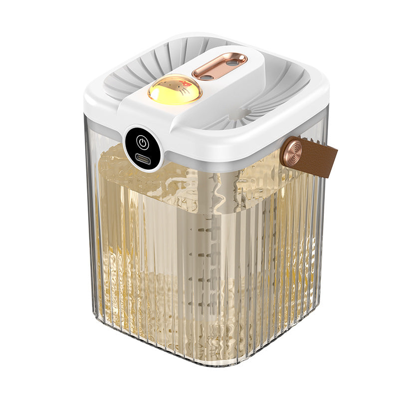 New dual-nozzle humidifier: quiet, portable, large capacity air humidifier with usb sprayer and lid – perfect for the bedroom