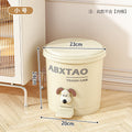 Trash can with lid, living room, home, toilet, kitchen, bathroom, large capacity, good-looking toilet storage bucket