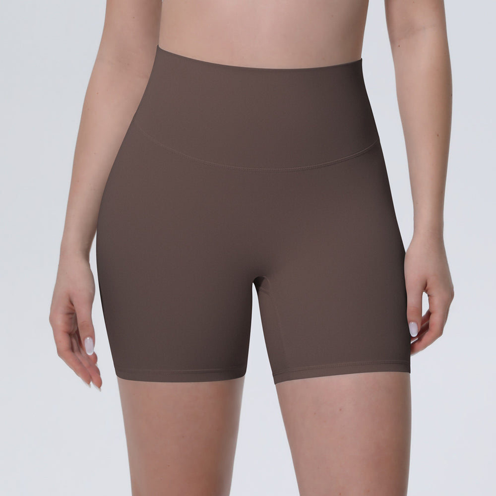 New arrival: lightweight, ice-silk, skin-friendly, breathable, compression solid color yoga pants - perfect for running, fitness, and yoga. available in 3/4 length shorts