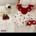 Baby girl summer dress: stylish  new arrival - cute mushroom house tutu dress for girls