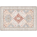 Carpet living room foldable cross-border  persian washed imitation cashmere retro easy-care household bedside mat