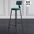 Second generation black chair + green velvet 65cm
