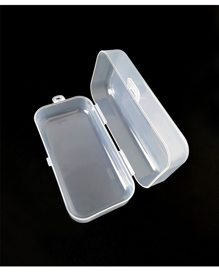 Factory direct sales/plastic packaging box baby banana toothpaste/biting music storage box PP transparent plastic box