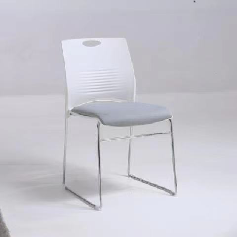 Training chair, conference chair, simple office chair, staff chair, negotiation chair, back chair, solid steel chair, plastic computer chair