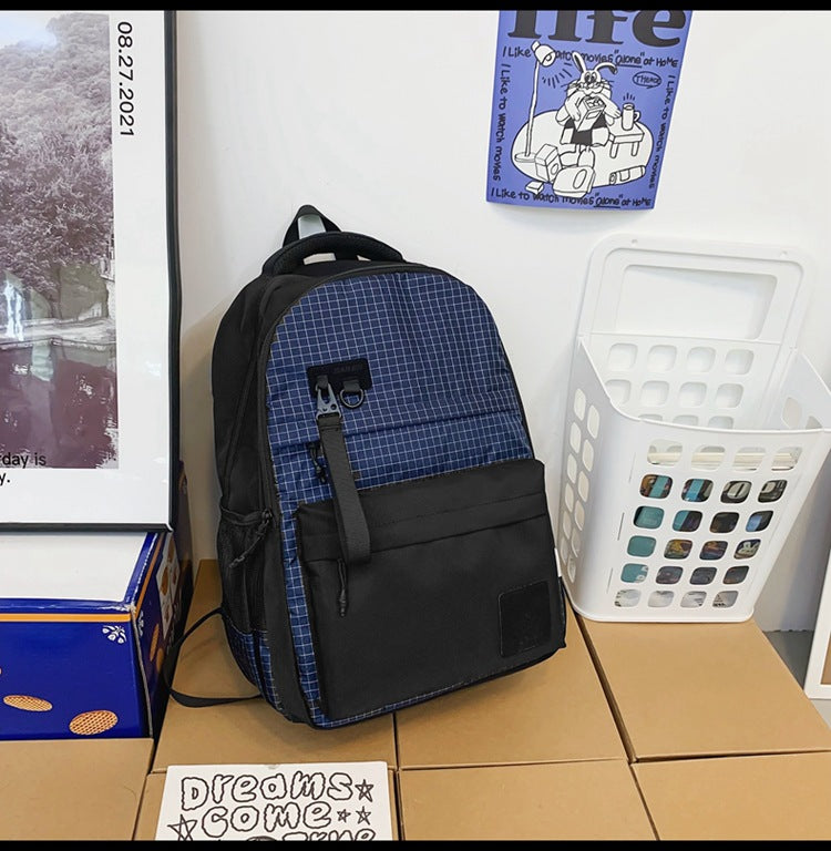 Backpack export model casual lightweight middle school student college student school bag large capacity casual travel breathable lightweight