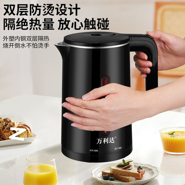 Constant temperature electric kettle Stainless steel kettle Household durable Automatic power failure Silent boiling water insulation pot Cross-border