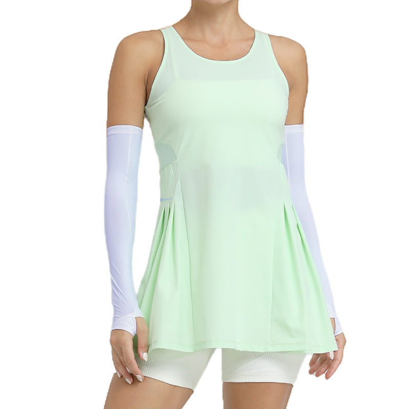 Summer ice silk cooling sleeves - uv protection, outdoor sports, cycling arm sleeves - cooling, breathable, sun protection ice sleeves for women